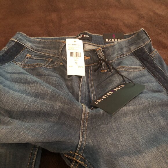 NWT Fashion Nova Jeans Size 9 Dangerous Curves Ahead SPP9723 - Picture 6 of 10